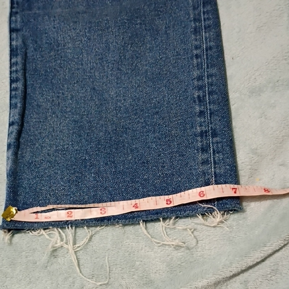 J. Crew Women's Straight Leg Blue Jeans - Picture 6 of 8